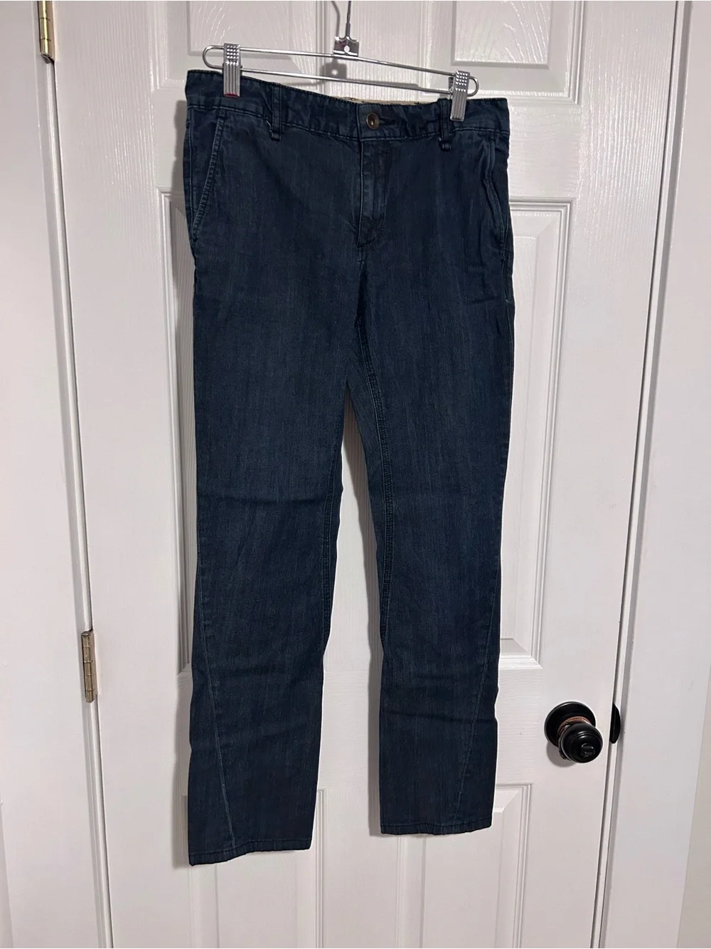 rag & bone Dark Blue Trousers - Picture 1 of 6